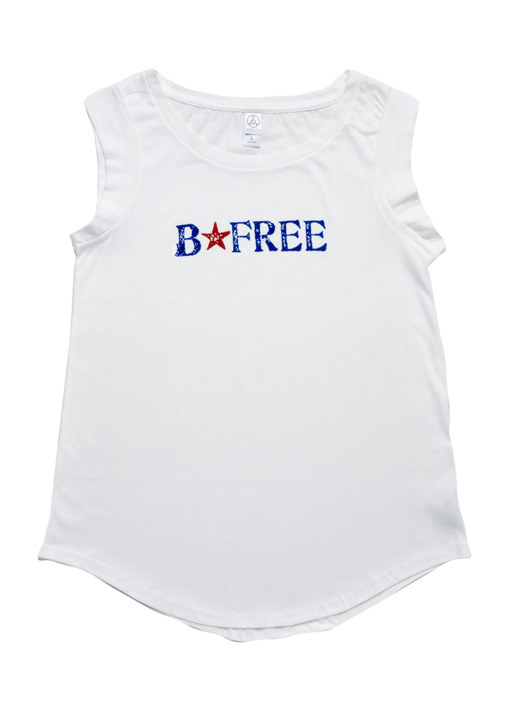 B*FREE cap sleeve tank