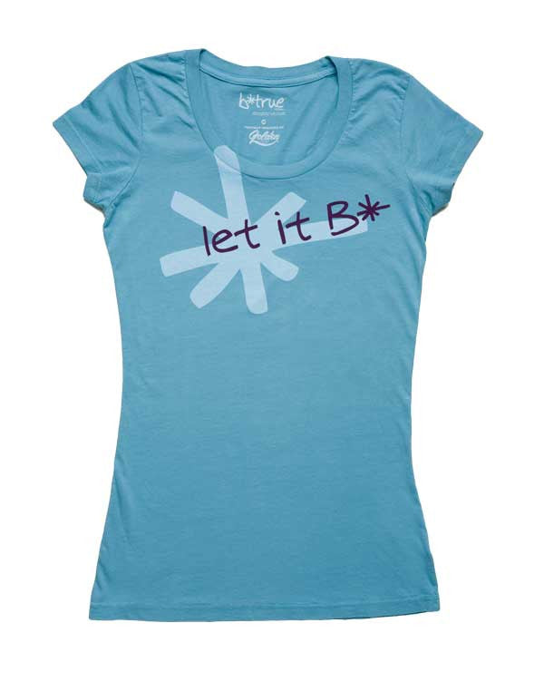 let it B* short sleeve t-shirt